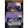 Image 1 : HOLIDAY TIME 2004 COLLECTIBLE VILLIAGE LIGHTED