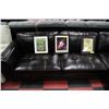 Image 3 : NEW BLACK LEATHERETTE L SHAPE SECTIONAL