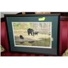 Image 1 : BLACK BEAR FAMILY D'ANGELO PRINT - #84/350