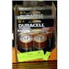 Image 1 : BOX W/ 2 X 4 PACK (8) - D BATTERIES