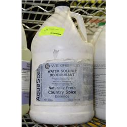 4L BOTTLE OF WATER SOLUBLE DEODARANT
