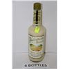 Image 1 : FOUR 750ML BOTTLES EGGNOG LIQUEUR 14.75%