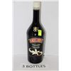 Image 1 : THREE 750ML BOTTLES BAILEYS VANILLA