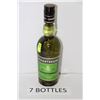 Image 1 : SEVEN 375ML BOTTLES CHARTREUSE FRENCH LIQUEUR 55%