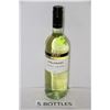 Image 1 : FIVE 750ML BOTTLES FOLONARI PINOT GRIGIO 2013