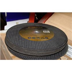 LOT OF 9 - 12" CUT-OFF DISCS