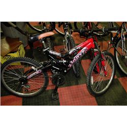 HUFFY 21 SPEED FULL SUSPENSION MOUNTAIN BIKE