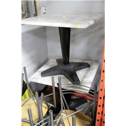 SET OF 2 INDOOR/OUTDOOR TABLES