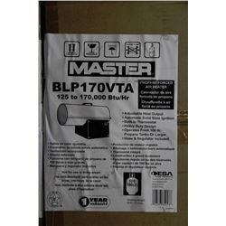 MASTER 125-170,000 BTU PROPANE HEATER