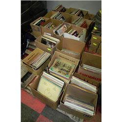 LARGE PALLET OF RECORDS X2