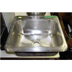 2 STAINLESS STEEL HAND SINKS