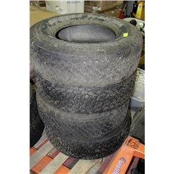 SET OF 4 BF GOODRICH -RUGGED TRAIL T/A TIRES