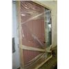 Image 1 : LARGE 8 FOOT DOOR WITH WINDOW ANFD FRAME
