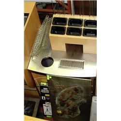 DUAL ILLUMINATED BAKERY SHOWCASE W/ COFFEE SERVICE