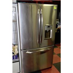 GE PROFILE STAINLESS STEEL FRENCH DOOR FRIDGE WITH