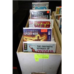BOX WITH OVER 225 COLLECTOR COMICS