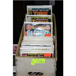 BOX WITH OVER 200 COLLECTOR COMICS