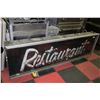 Image 1 : NEON RESTAURANT SIGN  6FT 7.5" X 2FT"