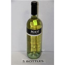 5-750ML BOTLLES MASI LEVARIE SOAVE 2011