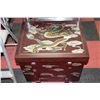 Image 1 : HAND PAINTED DRAGON CHEST