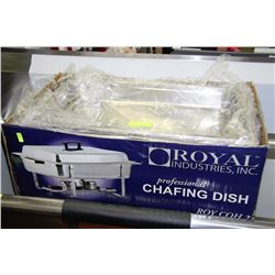 ME 4 NEW ROYAL SHAFFING DISH