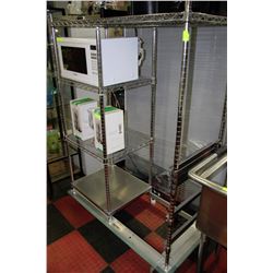 METRO RACK ON WHEELS