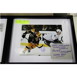 BRAD MARCHAND GUARANTEED "ROOKIE" AUTOGRAPH