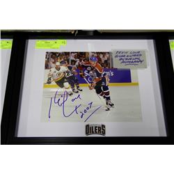 KEVIN LOWE GUARANTEED AUTHENTIC AUTOGRAPH