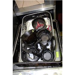 BAKING PANS WITH CAST IRON COOKWARE