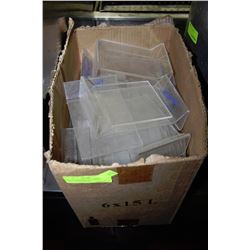 BOX OF RESTARAUNT MENU "SPECIAL" HOLDERS