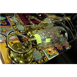 PAIR OF WALL SCONCE CANDLE HOLDERS