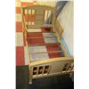 Image 1 : CHILDREN'S WOODEN BED
