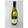 Image 1 : 4-750ML BOTTLES OF WYNDHAM ESTATES WHITE WINE 13.2