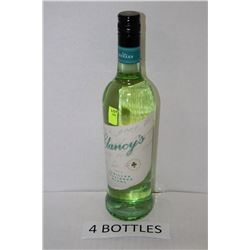 4-750ML BOTTLES OF CLANCY'S SAUVIGNON BLANC