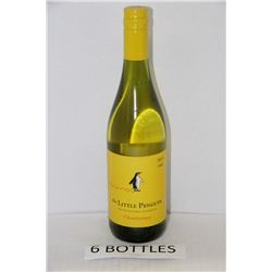 6-750ML BOTTLES OF LITTLE PENGUIN CHARDONNAY 13%