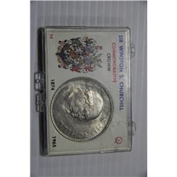 SIR WINSTON CHURCHILL COMEMMORATIVE COIN