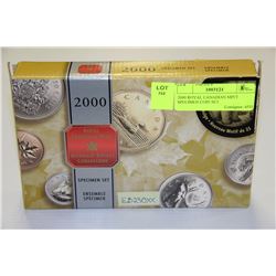 2000 ROYAL CANADIAN MINT SPECIMEN COIN SET