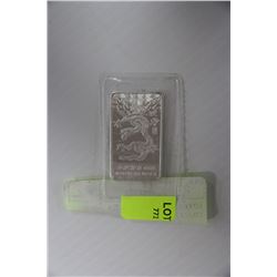1/2 OUNCE SILVER - YEAR OF THE DRAGON BAR