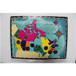 ROYAL CANADIAN MINT CANADA 125TH ANNIV. COIN SET