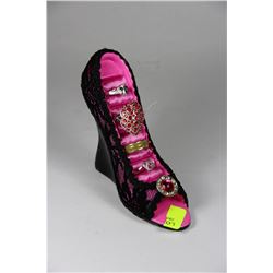 JEWELLERY STAND WITH CONTENTS