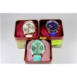 LOT OF 3 GENEVA WATCHES