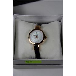 YMKAE WOMEN'S WATCH - BLACK STRAP