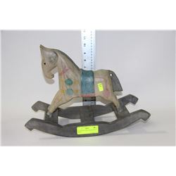 DECORATIVE MINATURE ROCKING HORSE