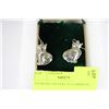 Image 1 : STERLING SILVER CAT EARRINGS