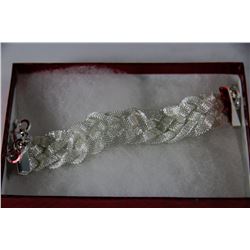 MESH SILVERTONE BRACELET