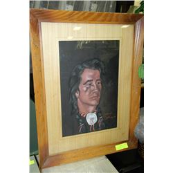 LARGE "SAKANAPI" PICTURE SIGNED BY ARTIST