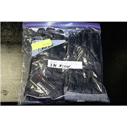 2 PACK OF MENS LEATHER GLOVES