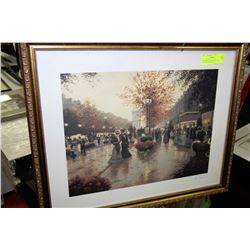 SHOWHOME TREE WITH C. KIEFFER AUTOGRAPHED PRINT