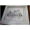 Image 1 : VINTAGE JASPER AVE. SKETCH, SIGNED + NUMBERED