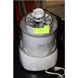 CUISINART ICE CREAM MAKER